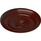 Ekena Millwork Devon Ceiling Medallion (Fits Canopies up to 3 5/8"), 15 3/4"OD x 1 1/2"P, Brushed Mahogany CM15DEBMF - alternate 2